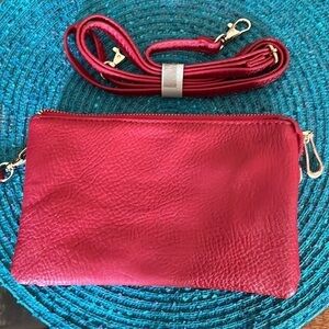 𝅺RED Wristlet / Small Purse